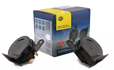 Claxon caracol Hella - Negro - Imagen 2